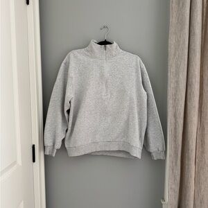 Lululemon Steady State Half Zip – Grey (Medium)